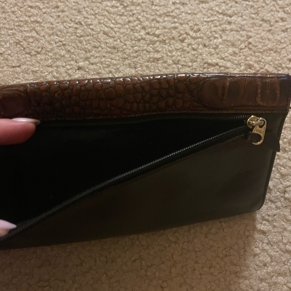 Brahmin Leather and Crocodile Skin Wallet - Picture 7 of 7